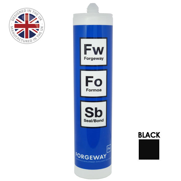FORMOA® 063 - Black Sealant & Construction Adhesive (3-in-1) – 290ml