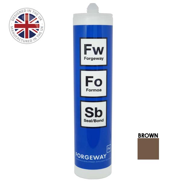 FORMOA® 063 - Brown Sealant & Construction Adhesive (3-in-1) – 290ml