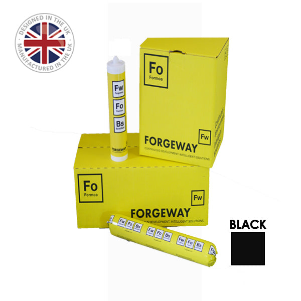 FORMOA® 066 - Black Sealant & Construction Adhesive (3-in-1) – 600ml